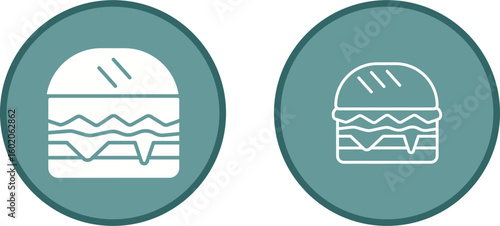 Hamburger Vector Icon