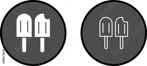 Popsicle Vector Icon