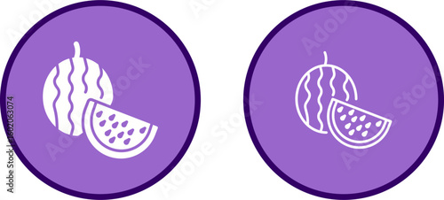 Watermelon Vector Icon