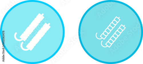 Skewer Vector Icon