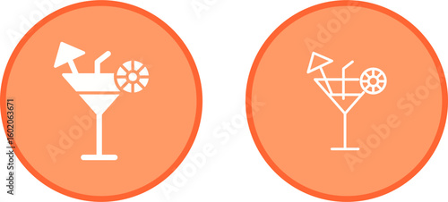 Cocktail Vector Icon