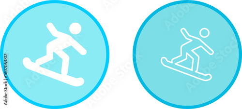 Snowboard Vector Icon