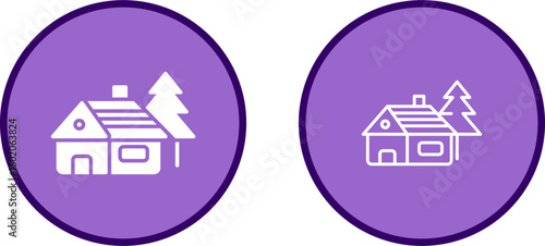 Cabin Vector Icon