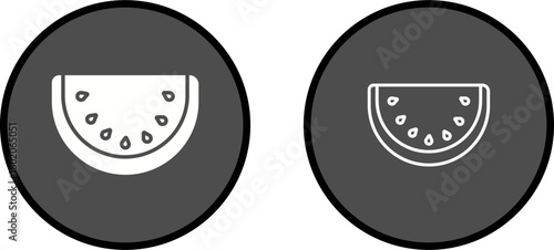 Watermelon Vector Icon