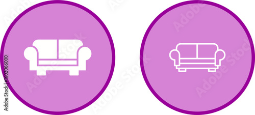 Sofa Vector Icon