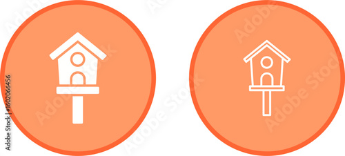 Birdhouse Vector Icon