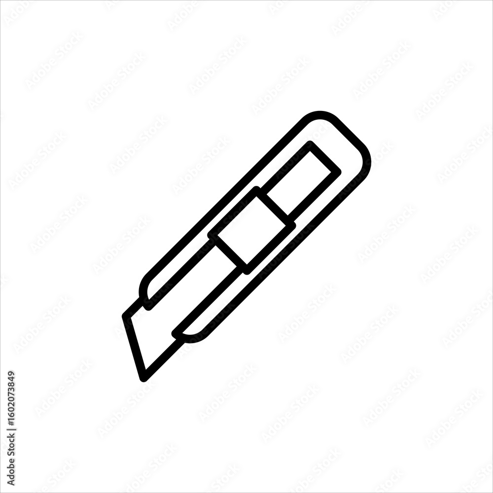 cute black and white cutter icon vector cute black and white cutter icon vector