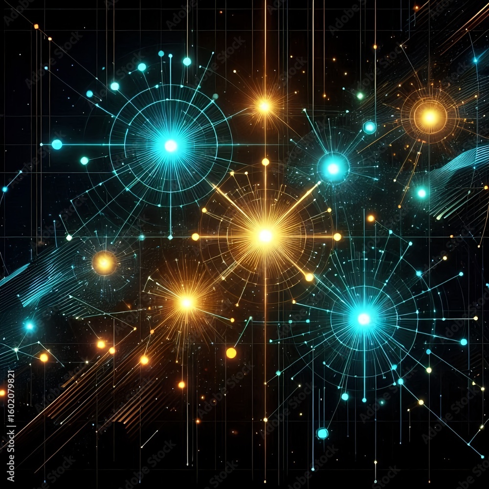 Obraz premium abstract star background