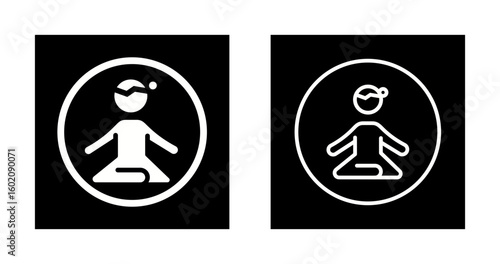 Meditation Vector Icon