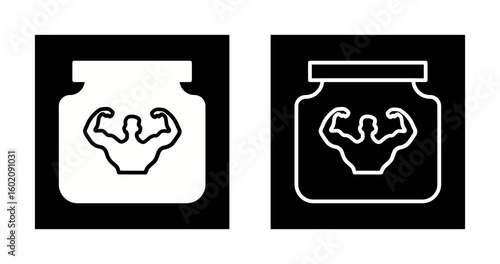 Sports Nutrition Vector Icon