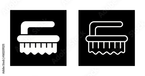 Scrub Brush Vector Icon