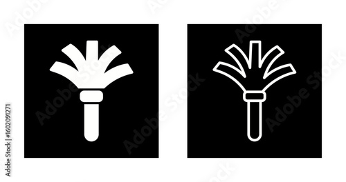 Feather Duster Vector Icon