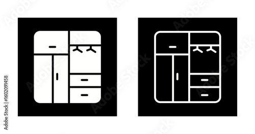 Closet Organization Vector Icon