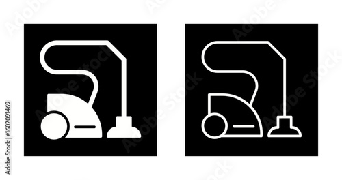Vacuum Cleaner Vector Icon