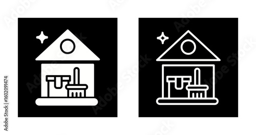 Spring Cleaning Vector Icon