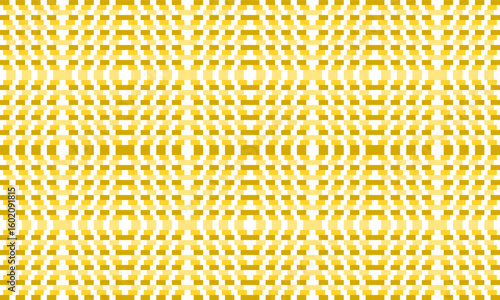 Yellow vintage block arrange in diamond patchwork repeat seamless style design for fabric print or t-shirt paint or backdrop wall, chain attached