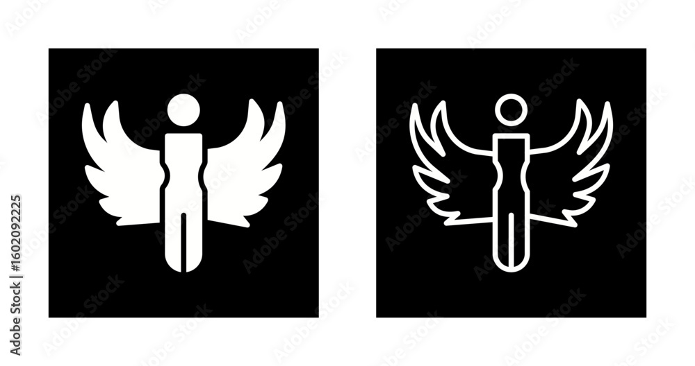 Fototapeta premium Harpy Eagle Vector Icon