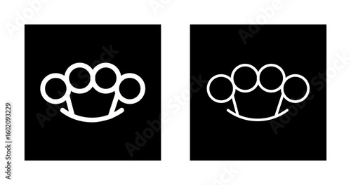 Knuckle Duster Vector Icon