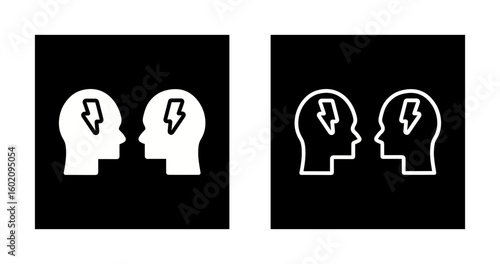 Conflict Vector Icon