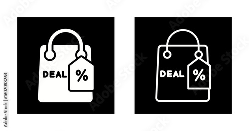 Deals and Steals Vector Icon