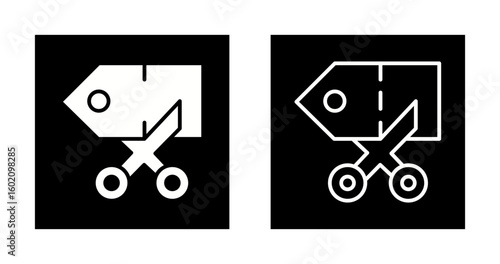 Price Cut Vector Icon