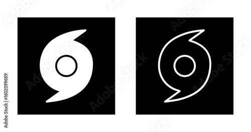 Hurricane Vector Icon