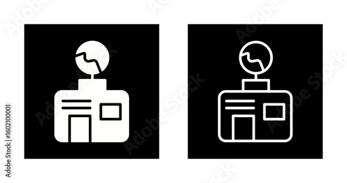 Weather Station Vector Icon