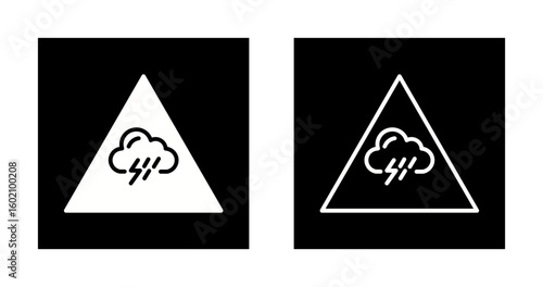 Weather Warning Vector Icon