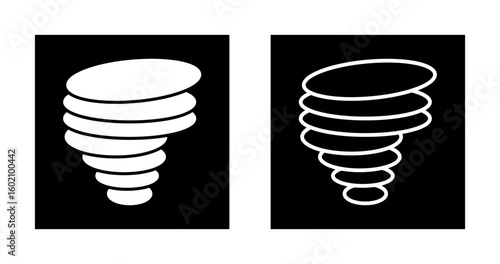 Tornado Vector Icon