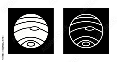Neptune Vector Icon