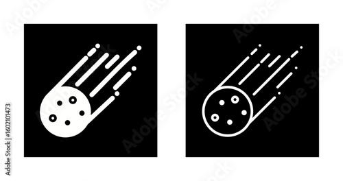 Asteroid Vector Icon