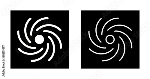 Black Hole Vector Icon