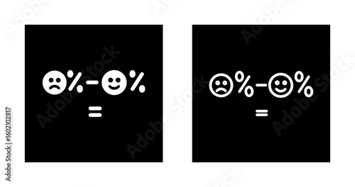 Net Promoter Score Vector Icon