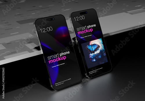 Phone UI UX Mockup