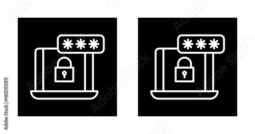 Secure Login Vector Icon