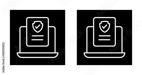 Cybersecurity Compliance Vector Icon