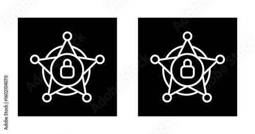 Security Patch Vector Icon
