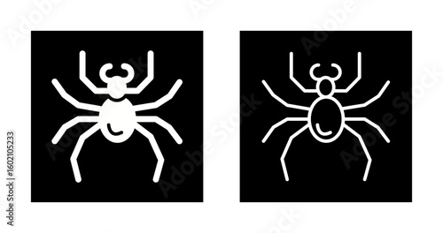 Wall Mural Spider Vector Icon