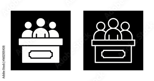 Jury Vector Icon