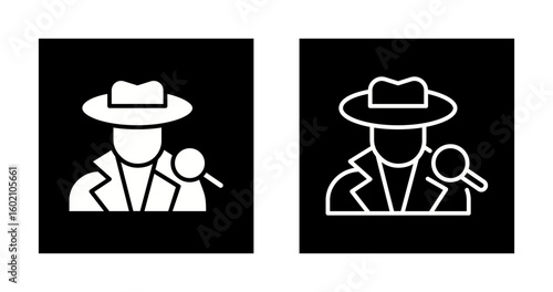 Detective Vector Icon