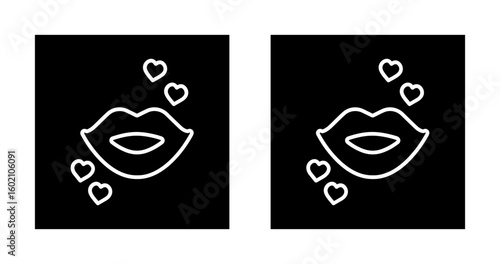 Kiss Vector Icon