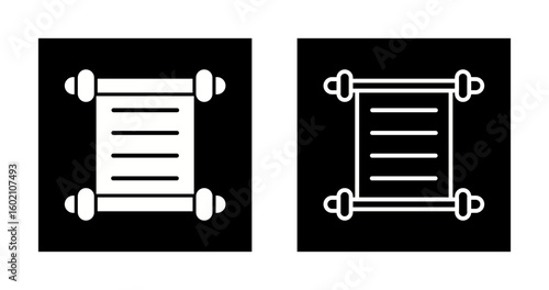 Manuscript Vector Icon