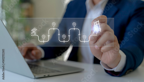 Photography Career Path, Career Journey Concept