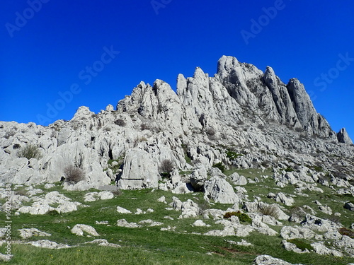 mountain landscape in the dolomites