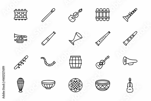 Celebrate musical diversity with this multicultural collection of traditional instruments from around the world. Ideal for world music events and educational materials