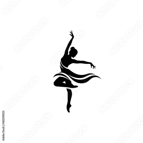 ballet dancer silhouette