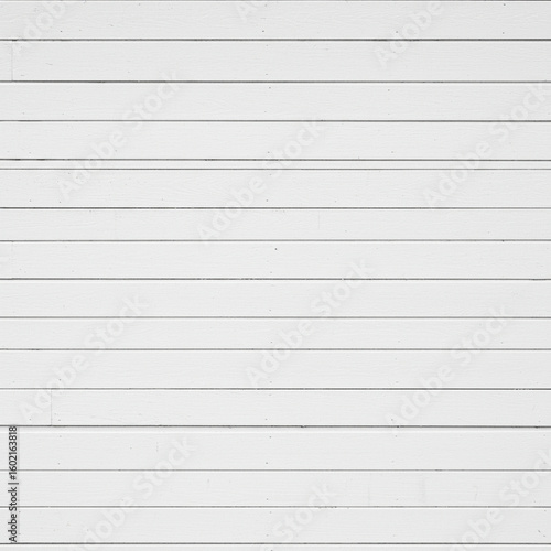 Clean White Shiplap Paneling: Photorealistic Horizontal Wood Planks on White. 