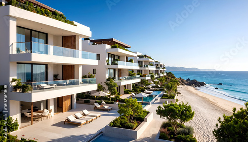 Luxury Beachfront Condos with Mexico.