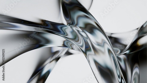The high-grade white background with transparent gradient presents a silky floating liquid glass effect, with clear picture layers, delicate light and shadow, and a smooth and transparent texture.