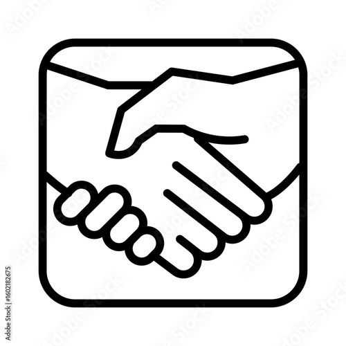 Shakehand icon
